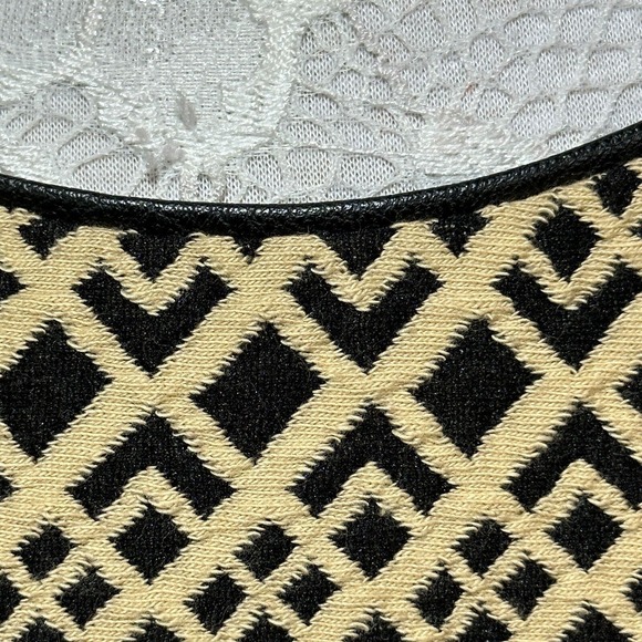 Eliza J Women's Sleeveless Geometric Patterned Multicolor Sheath Dress Size 8 - Picture 9 of 10